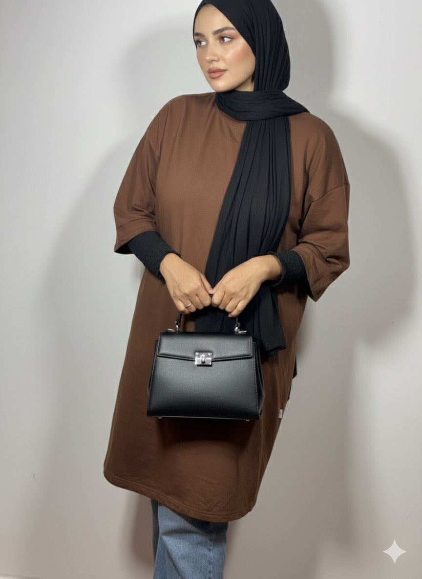 Long oversized five sleeve t-shirt❤️‍🔥❤️‍🔥